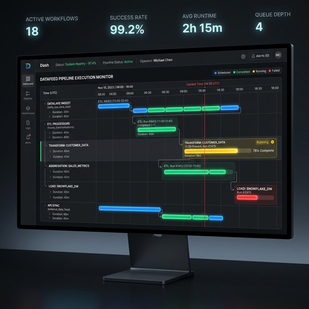 Apache Airflow Gantt Chart