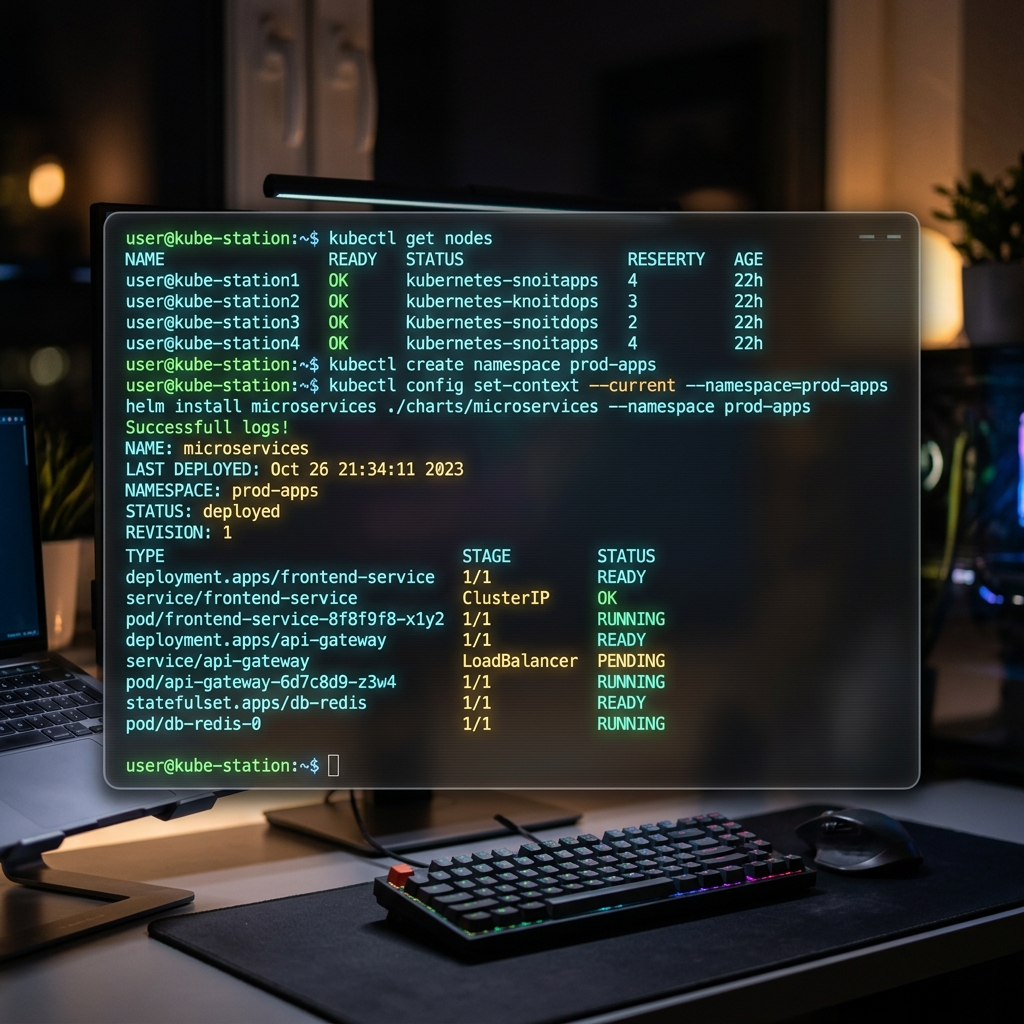 Nginx ArgoCD Terminal